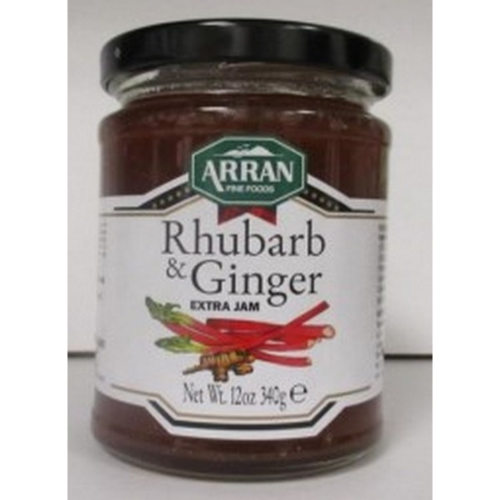 Picture of ARRAN RHUBARB & GINGER JAM 340G 