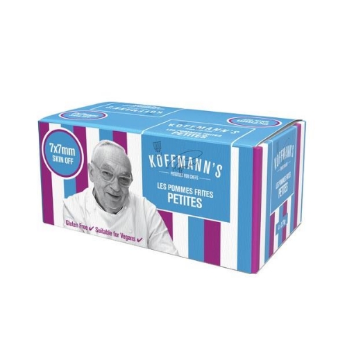 Picture of FROZEN KOFFMANS LES POMMES FRITES PETITES SKIN OFF 7MM 4X2.27KG