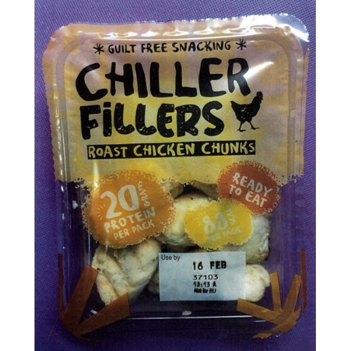Picture of CHILLER FILLERS ROAST CHICKEN CHUNKS 70G