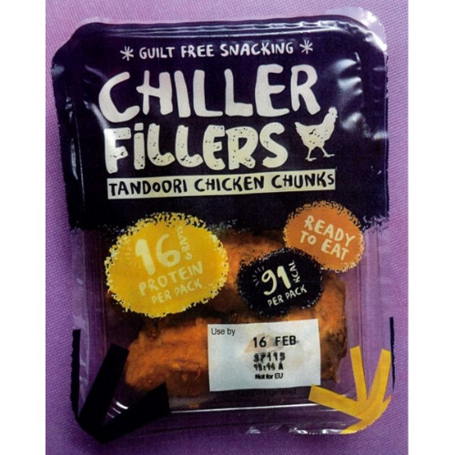 Picture of CHILLER FILLERS TANDOORI CHICKEN CHUNKS 70G