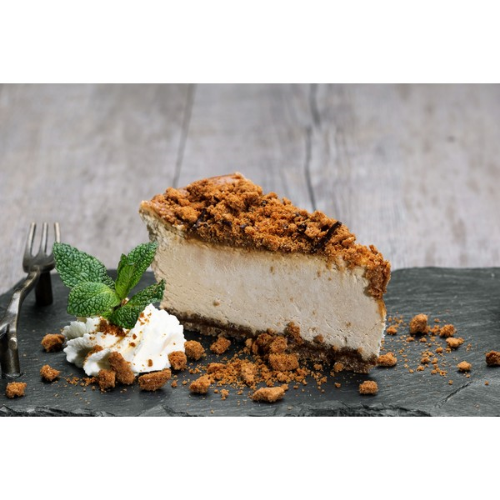 Picture of FROZEN EATONS PATTISSERIE BAKED LOTUS BISCOFF CHEESECAKE 14PTN 