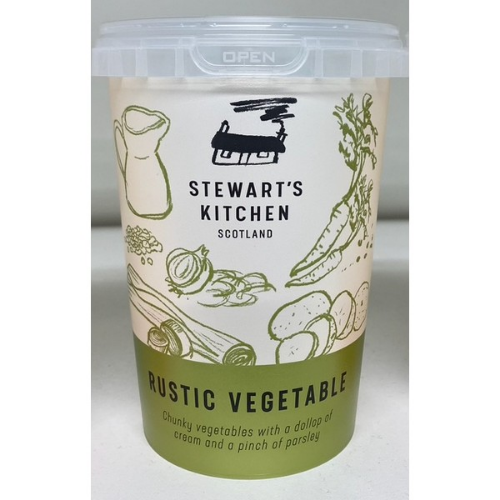 Picture of STEWARTS KITCHEN RUSTIC VEGETABLE SOUP 6X600G