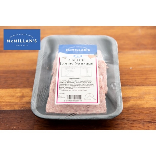 Picture of MCMILLANS LORNE SAUSAGE 170G £1.25 PMP