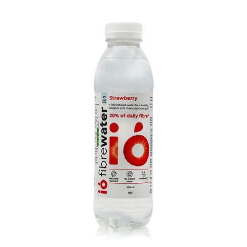 Picture of I O FIBREWATER STRAWBERRY 12x500ML