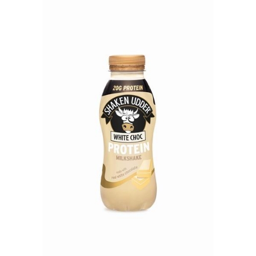 Picture of SHAKEN UDDER WHITE CHOCOLATE PROTEIN MILKSHAKE 8X330ML