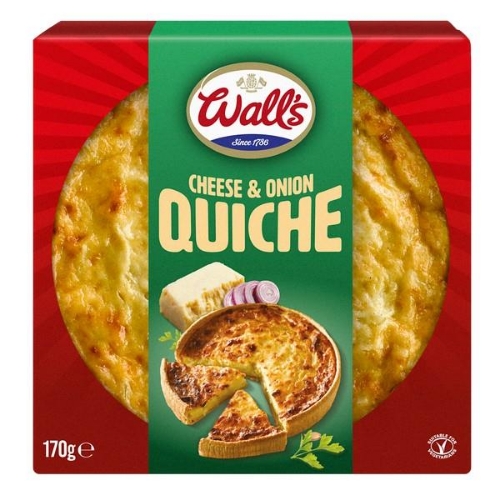 Picture of WALLS CHEESE & ONION QUICHE 170G