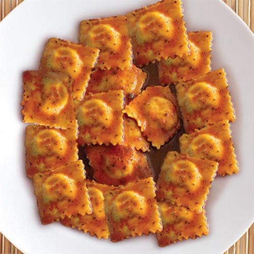 Picture of FROZEN AUTHENTIC VEGETABLE RAVIOLI IN TOMATO AND BASIL SAUCE 4X1.44KG