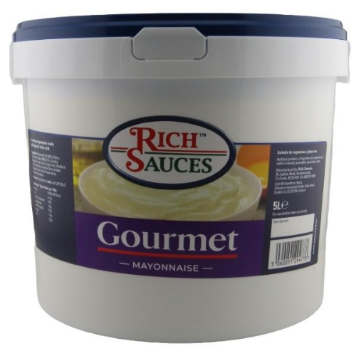 Picture of RICH SAUCES GOURMET MAYONNAISE 5LT