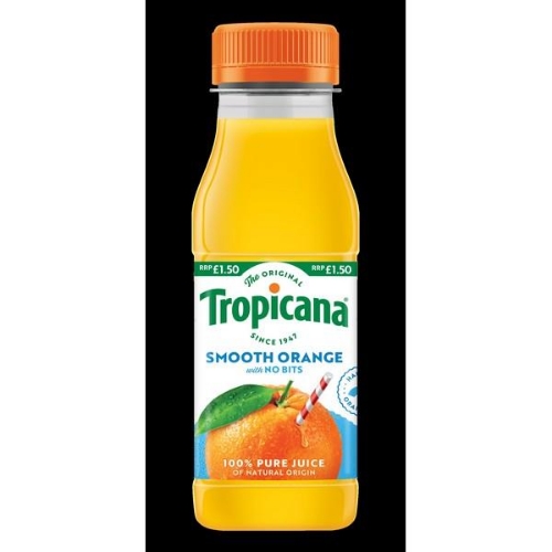 Picture of TROPICANA SMOOTH ORANGE 8x250ML £1.50 PMP