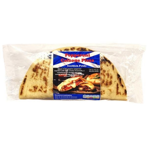 Picture of PEPPERONI CALZONE PIZZA SCOTTISH PRIDE 170G 