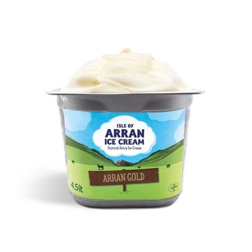 Picture of FROZEN ISLE OF ARRAN GOLD ICE CREAM 4.5LT TUB