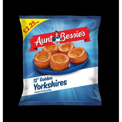 Picture of FROZEN AUNT BESSIES GOLDEN YORKSHIRE PUDDINGS 12X220G £2.25 PMP