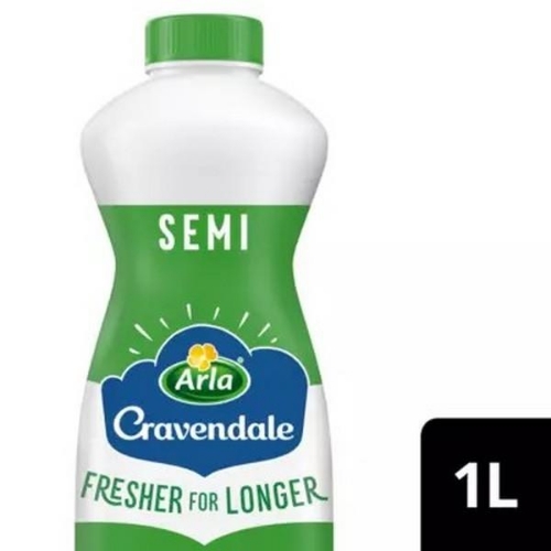 Picture of CRAVENDALE ARLA SEMI SKIMMED MILK 6X1LT