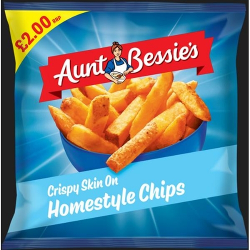 Picture of FROZEN AUNT BESSIES HOMESTYLE CHIPS 8X600G £2.00 PMP