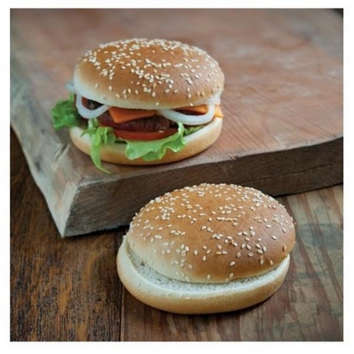 Picture of FROZEN WHITE SEEDED BURGER BUN 48X77G