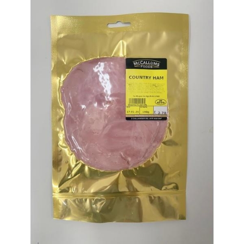 Picture of MCCALLUMS COUNTRY HAM 100G £2.70 PMP