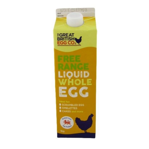 Picture of WHOLE FREE RANGE LIQUID EGG 12x1KG