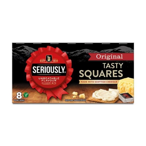 Picture of SERIOUSLY STRONG TASTY SQUARES ORIGINAL 8x125G