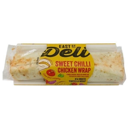 Picture of EAST ST DELI SWEET CHILLI CHICKEN WRAP 6x199G