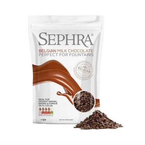 Picture of SEPHRA BELGIAN MILK COUVERTURE CHOCOLATE 37.2% 2.5KG