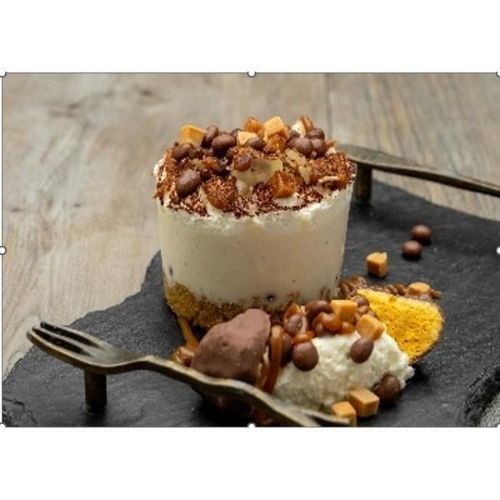 Picture of FROZEN EATONS PATISSERIE GF IND TOFFEE & HONEYCOMB CHEESECAKE 10s  