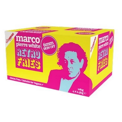 Picture of FROZEN MARCO PIERRE RETRO FRIES 6MM SKIN OFF 4X2.5KG