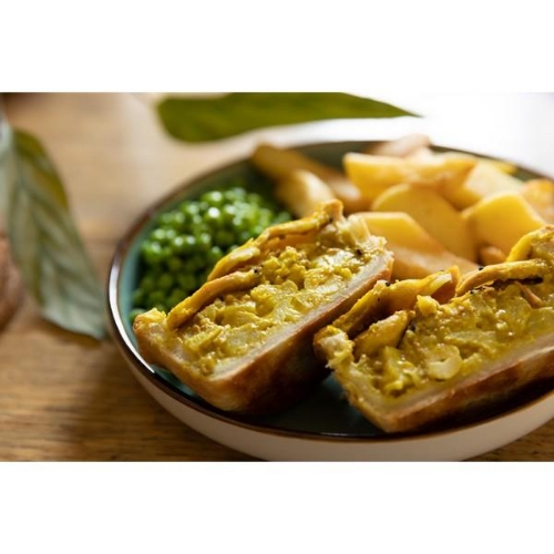 Picture of FROZEN COBBS PLANT BASED CAULIFLOWER CURRY PIE COOKED 12X250G