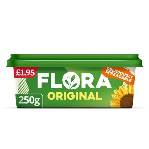 Picture of FLORA ORIGINAL 8x250G £1.95 PMP
