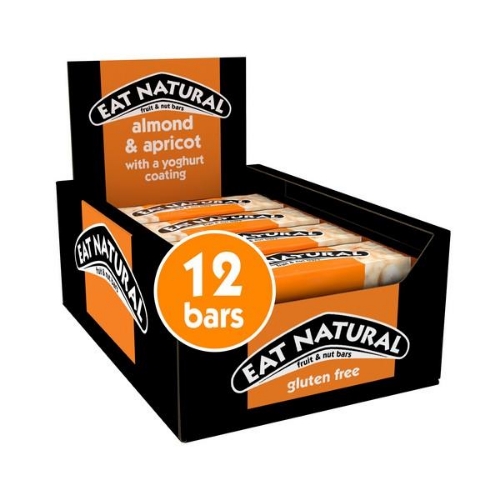 Picture of EAT NATURAL ALMOND & APRICOT WITH A YOGHURT COATING 12x40G