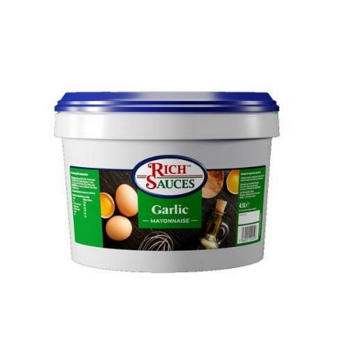 Picture of RICH SAUCES GARLIC MAYONNAISE 4.5LT