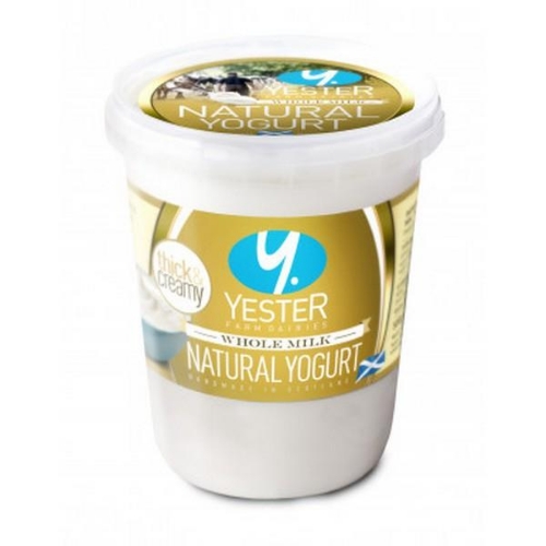 Picture of YESTER FARM WHOLE MILK NATURAL YOGURT 6X500G
