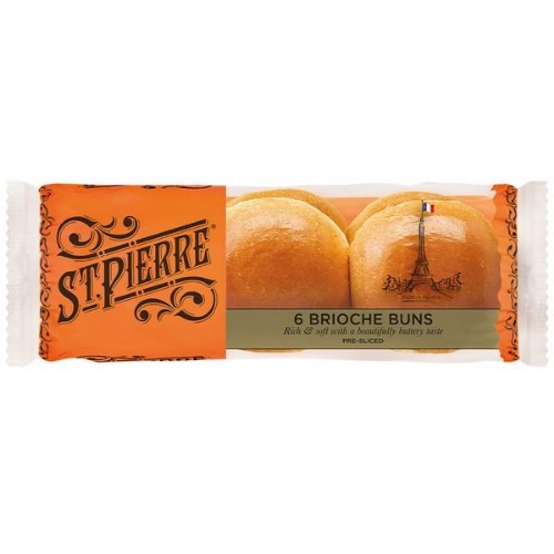 Picture of ST PIERRE 6 BRIOCHE BUNS 7X307G